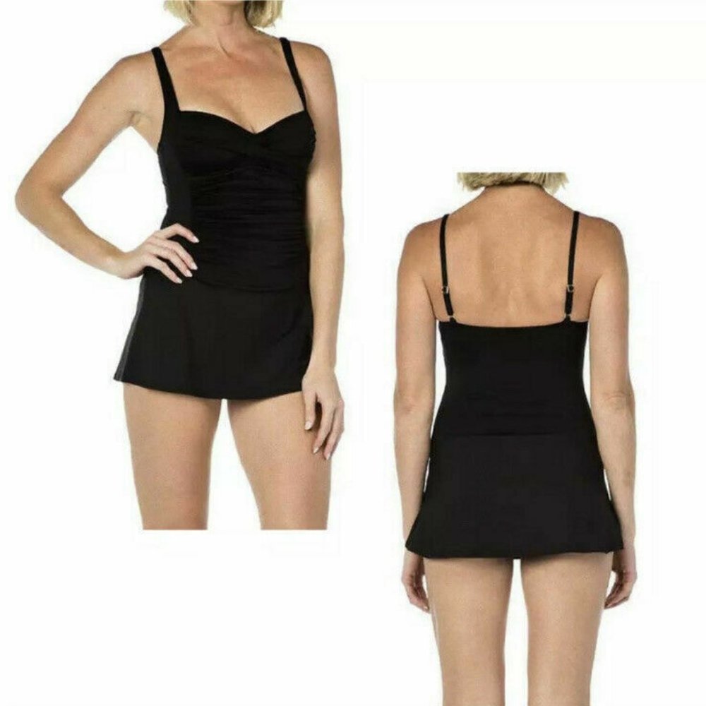 Rose Marie Reid Swimdress with Adjustable Strp XXL